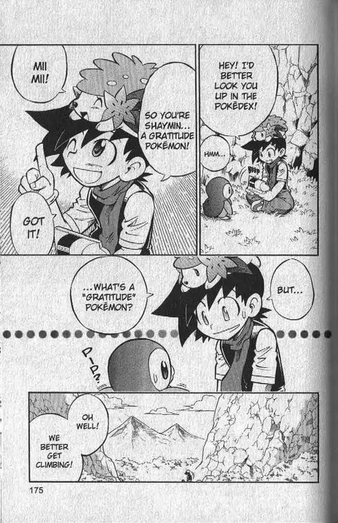 Pokemon DP Chapter 4.5 page 10 - Vol.4 Chapter 5: Pokemon DP Special--The Tale of Hareta and Shaymin