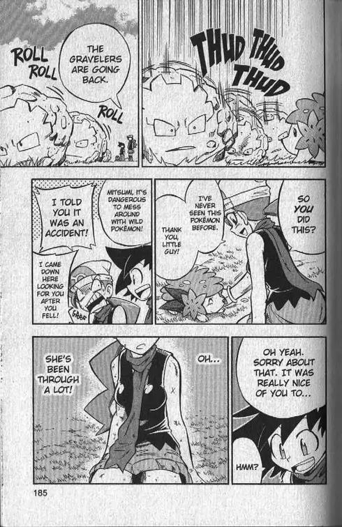 Pokemon DP Chapter 4.5 page 20 - Vol.4 Chapter 5: Pokemon DP Special--The Tale of Hareta and Shaymin