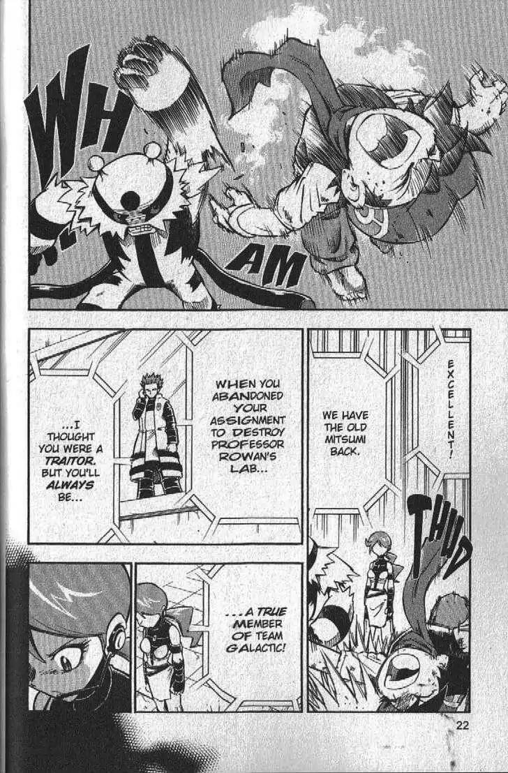 Pokemon DP Chapter 5.1 page 22 - Vol.5 Chapter 1: Battle Against Team Galactic... and Mitsumi!