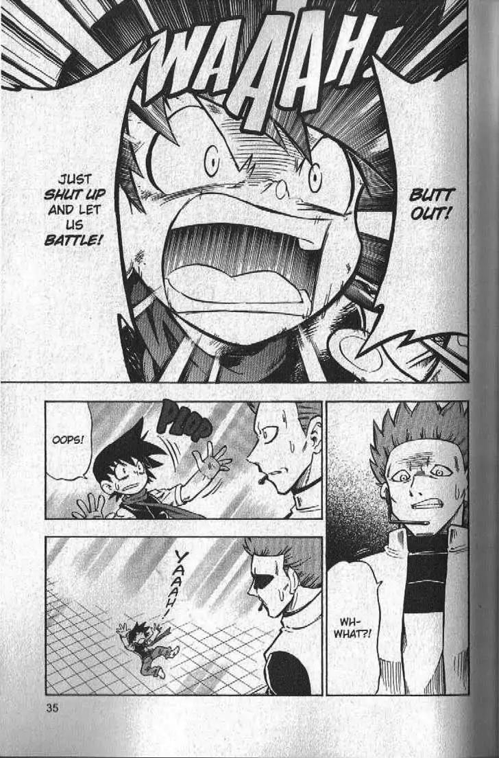 Pokemon DP Chapter 5.1 page 35 - Vol.5 Chapter 1: Battle Against Team Galactic... and Mitsumi!