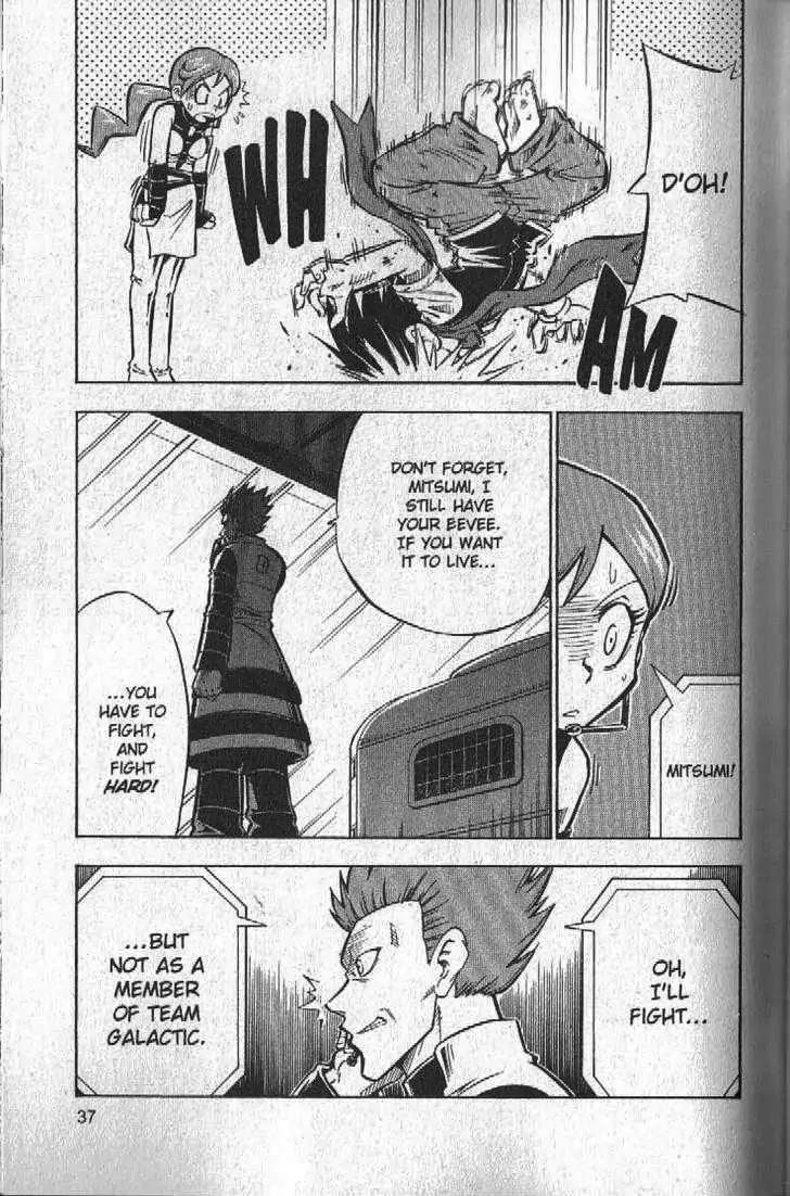 Pokemon DP Chapter 5.1 page 37 - Vol.5 Chapter 1: Battle Against Team Galactic... and Mitsumi!