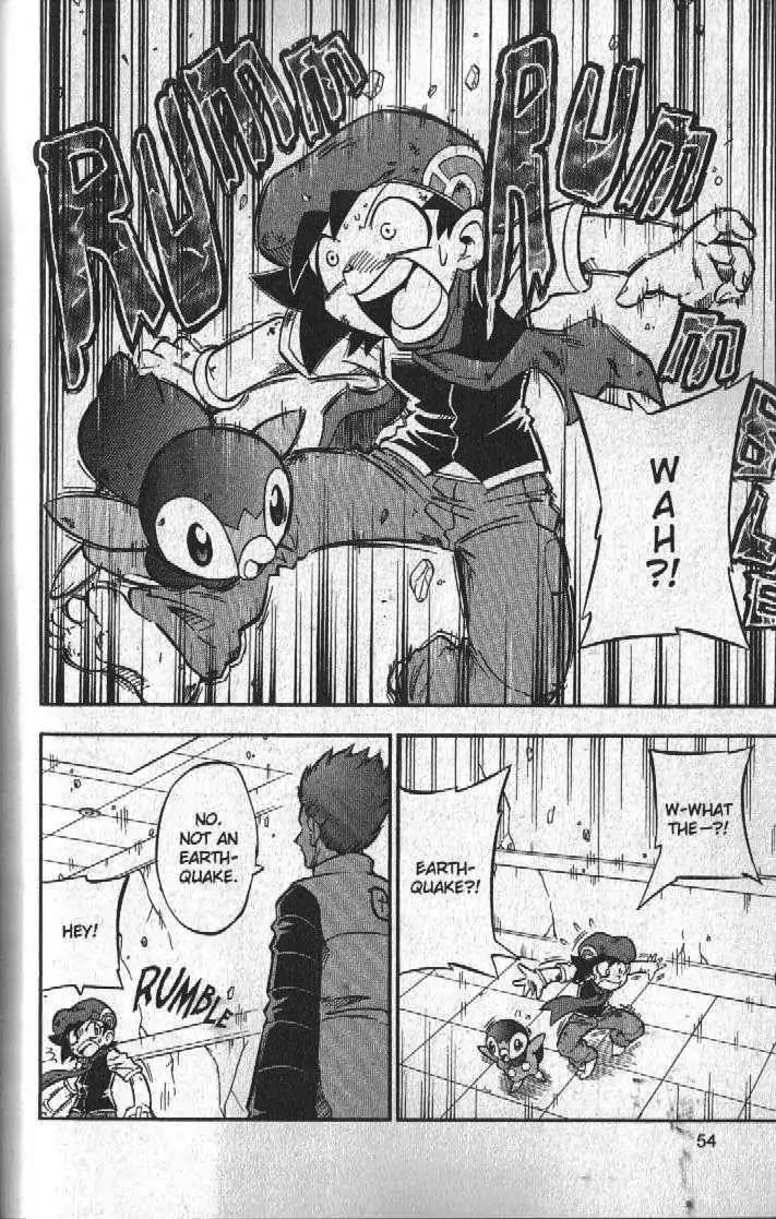 Pokemon DP Chapter 5.2 page 10 - Vol.5 Chapter 2: (Violent) Earthquake! Cyrus's Consuming Ambition!!