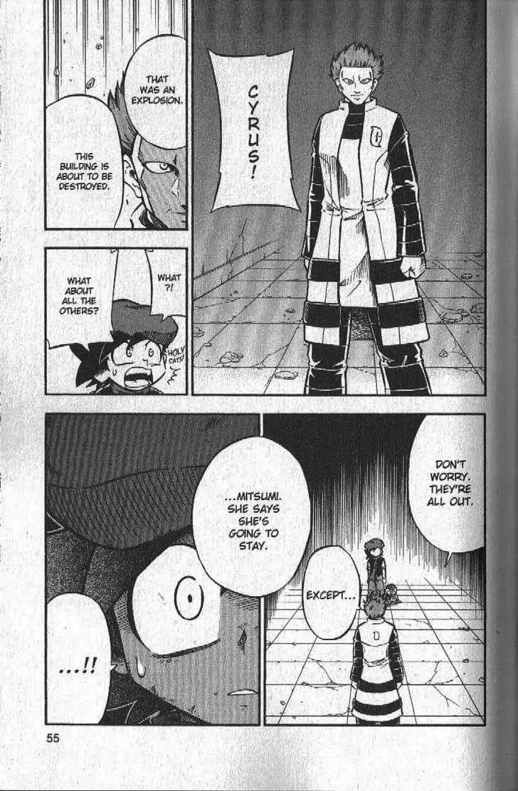 Pokemon DP Chapter 5.2 page 11 - Vol.5 Chapter 2: (Violent) Earthquake! Cyrus's Consuming Ambition!!