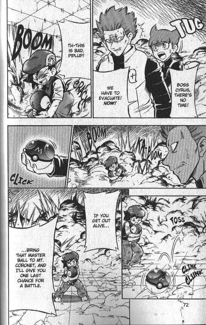 Pokemon DP Chapter 5.2 page 28 - Vol.5 Chapter 2: (Violent) Earthquake! Cyrus's Consuming Ambition!!