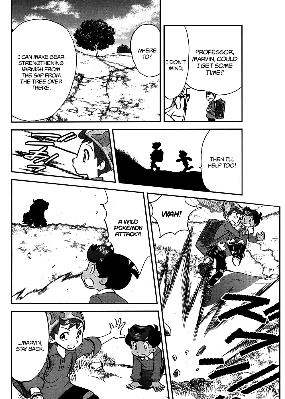 Pokémon SPECIAL Sword and Shield Chapter 10 page 11 - Chapter 10: A Sudden Battle Breaks Out!!