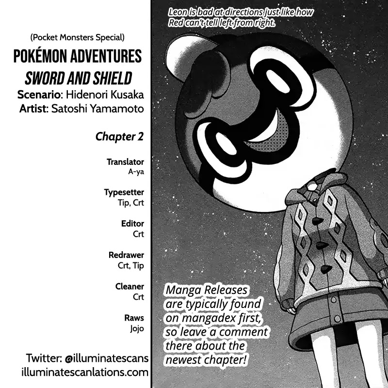 Pokémon SPECIAL Sword and Shield Chapter 2 page 2 - Chapter 2