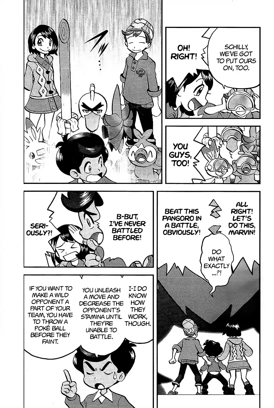 Pokémon SPECIAL Sword and Shield Chapter 2 page 4 - Chapter 2