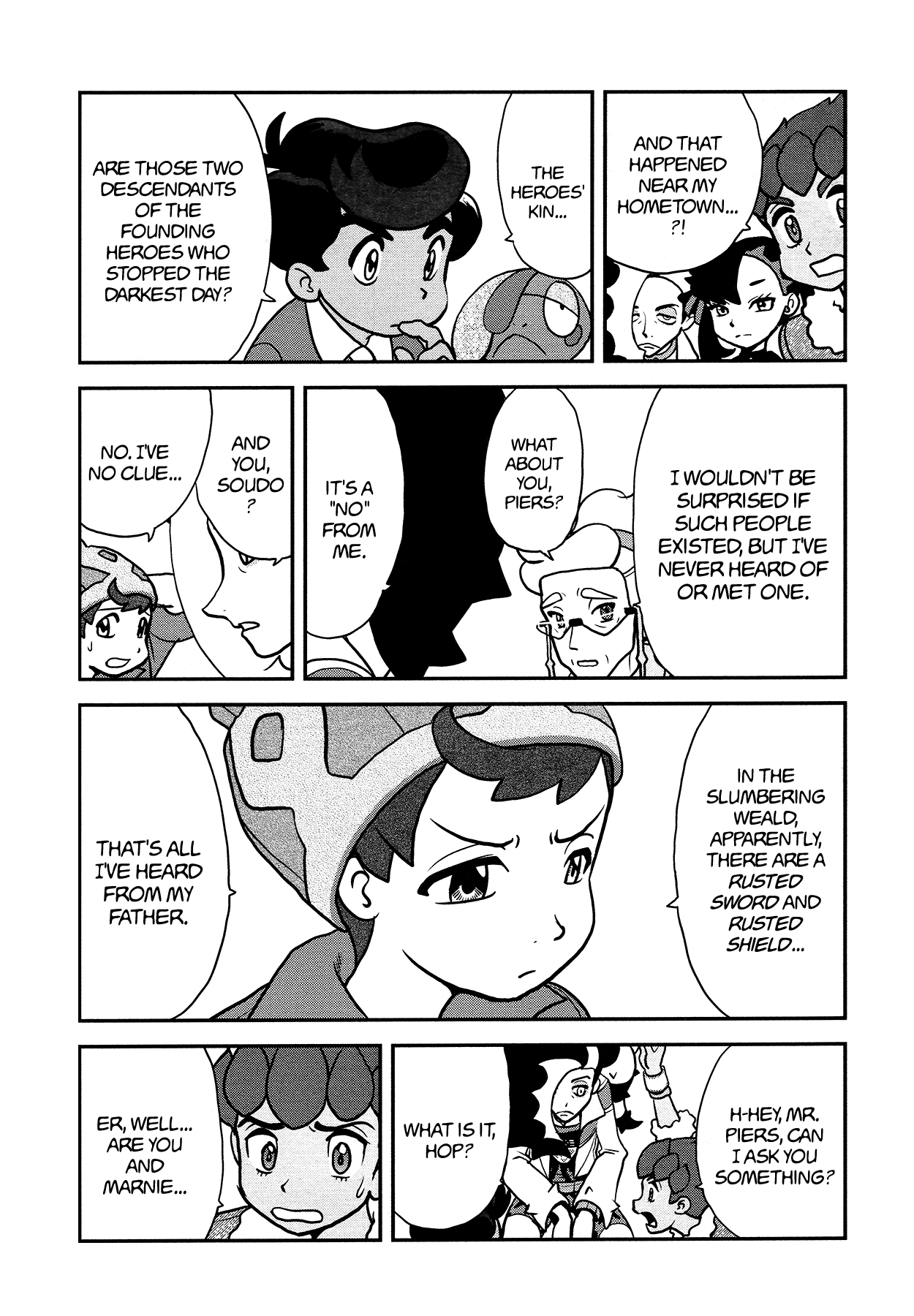 Pokémon SPECIAL Sword and Shield Chapter 24 page 12 - Chapter 24