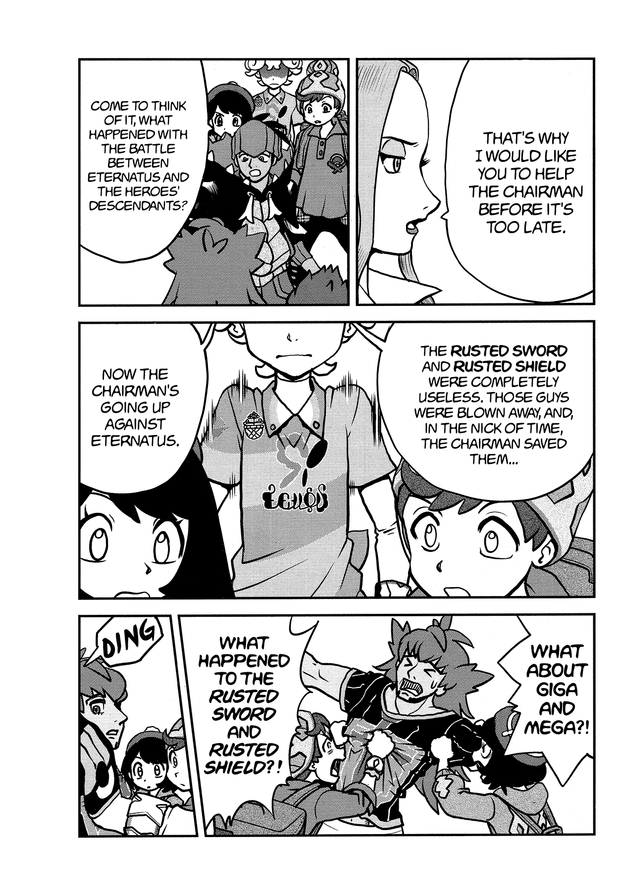 Pokémon SPECIAL Sword and Shield Chapter 28 page 3 - Chapter 28
