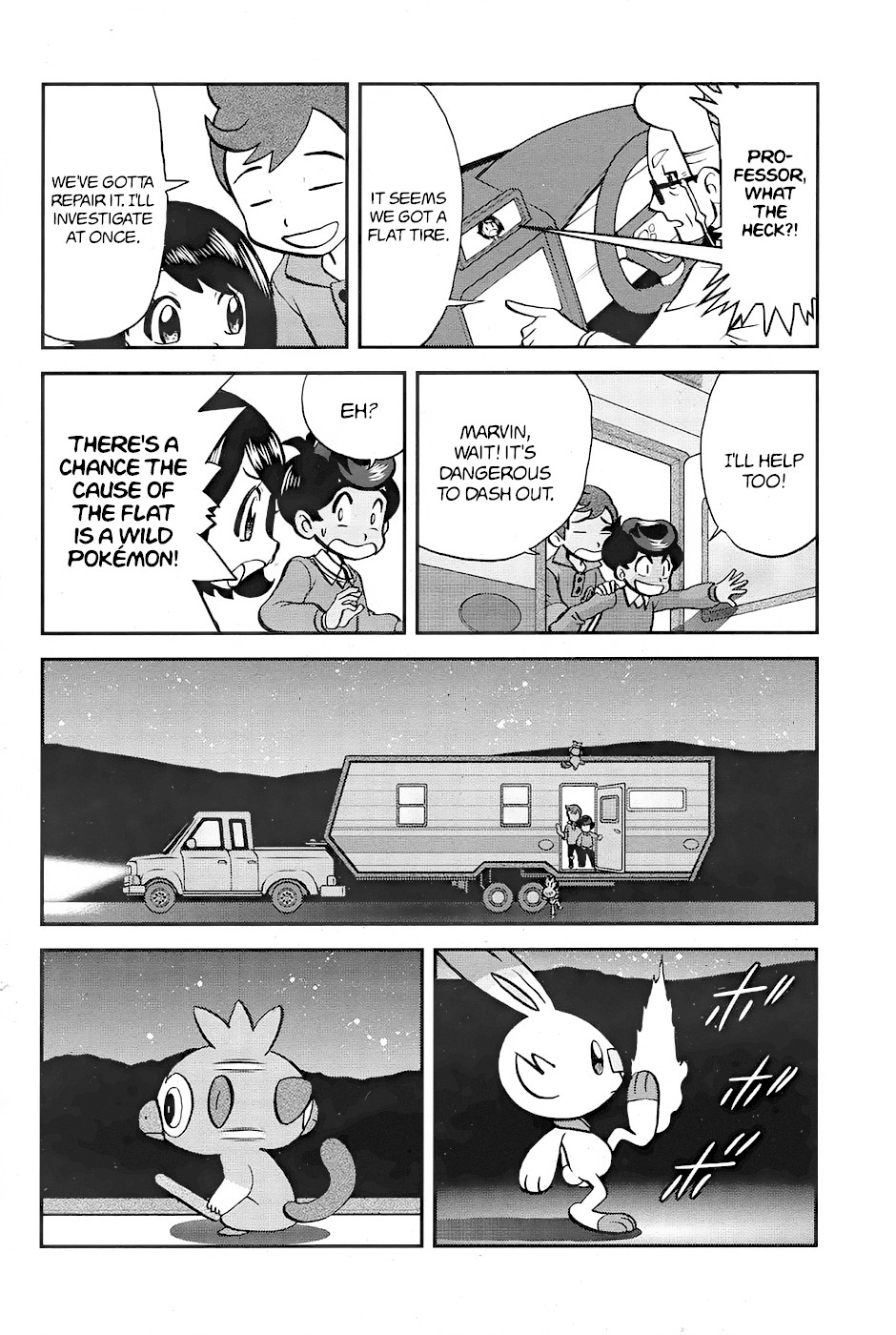 Pokémon SPECIAL Sword and Shield Chapter 3 page 5 - Chapter 3