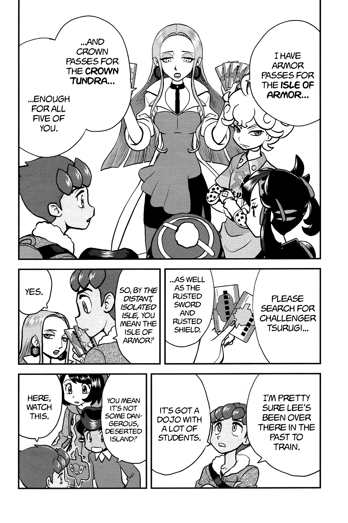Pokémon SPECIAL Sword and Shield Chapter 31 page 3 - Chapter 31