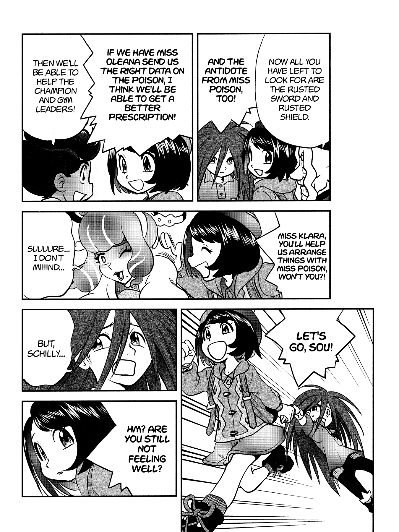 Pokémon SPECIAL Sword and Shield Chapter 32 page 19 - Chapter 32