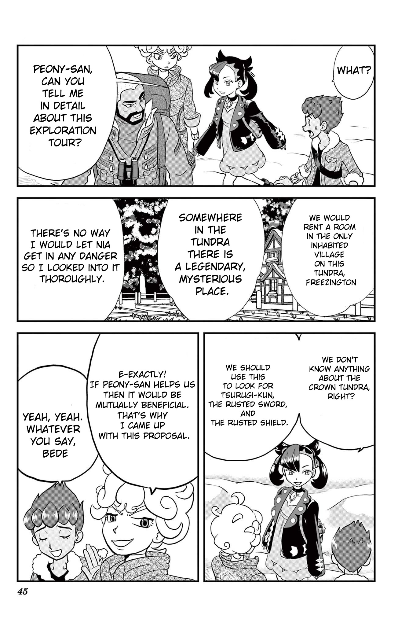 Pokémon SPECIAL Sword and Shield Chapter 33 page 13 - Chapter 33: Quickly!! To the Forest of Focus!