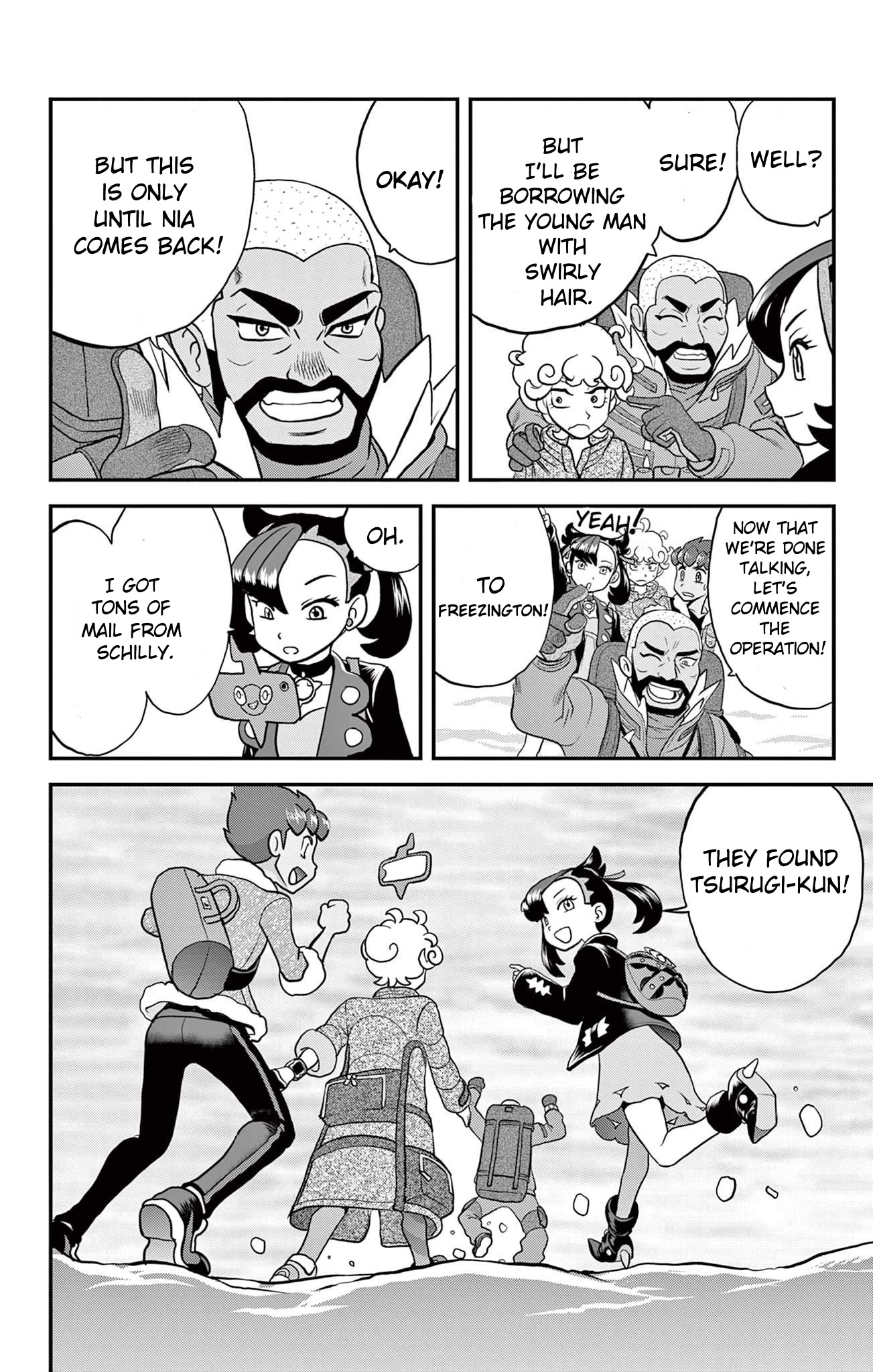 Pokémon SPECIAL Sword and Shield Chapter 33 page 14 - Chapter 33: Quickly!! To the Forest of Focus!