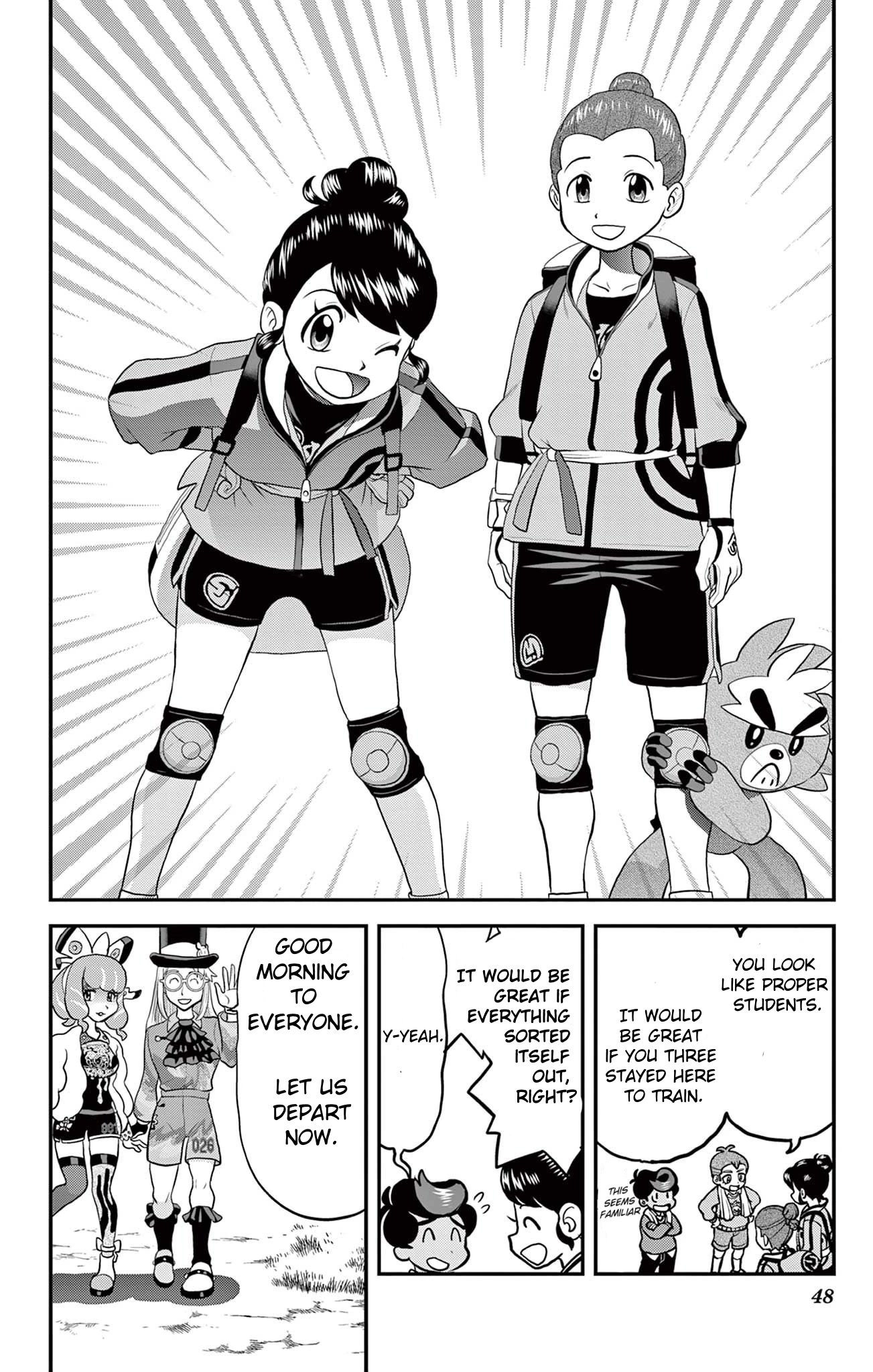 Pokémon SPECIAL Sword and Shield Chapter 33 page 16 - Chapter 33: Quickly!! To the Forest of Focus!
