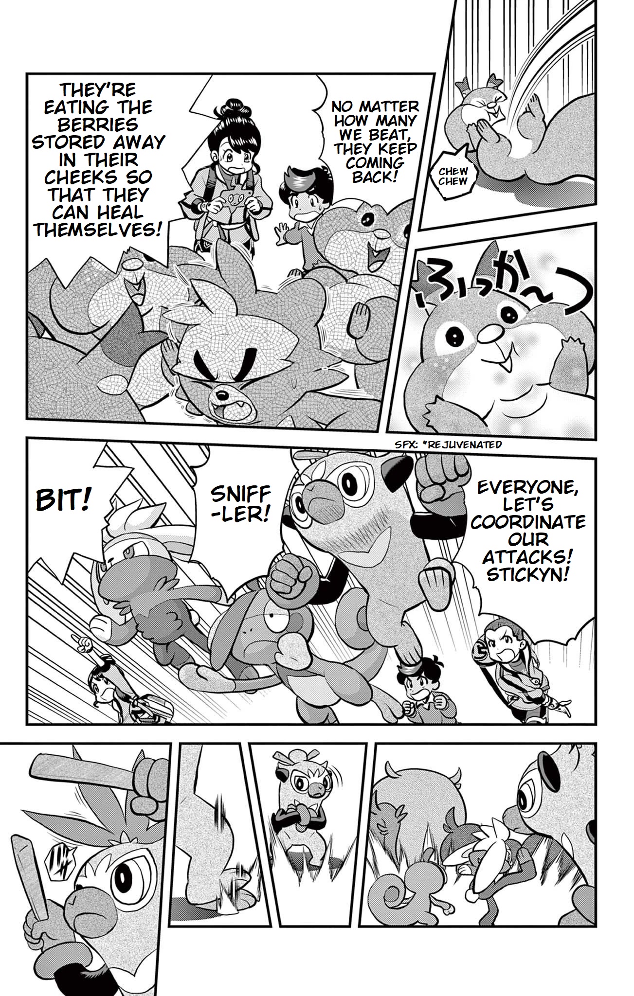 Pokémon SPECIAL Sword and Shield Chapter 34 page 16 - Chapter 34: Amazing!! 3 Major Evolutions