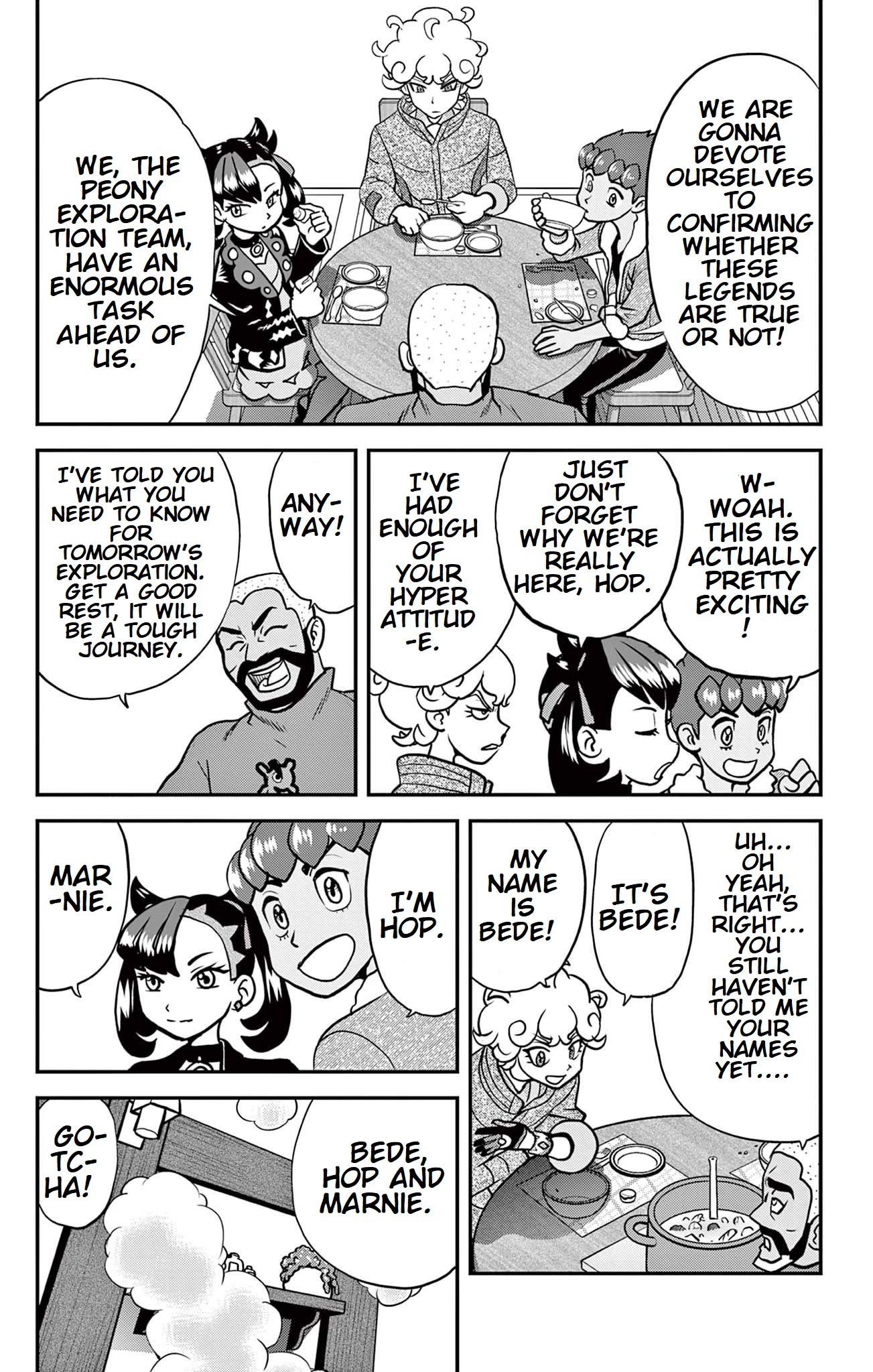 Pokémon SPECIAL Sword and Shield Chapter 34 page 6 - Chapter 34: Amazing!! 3 Major Evolutions