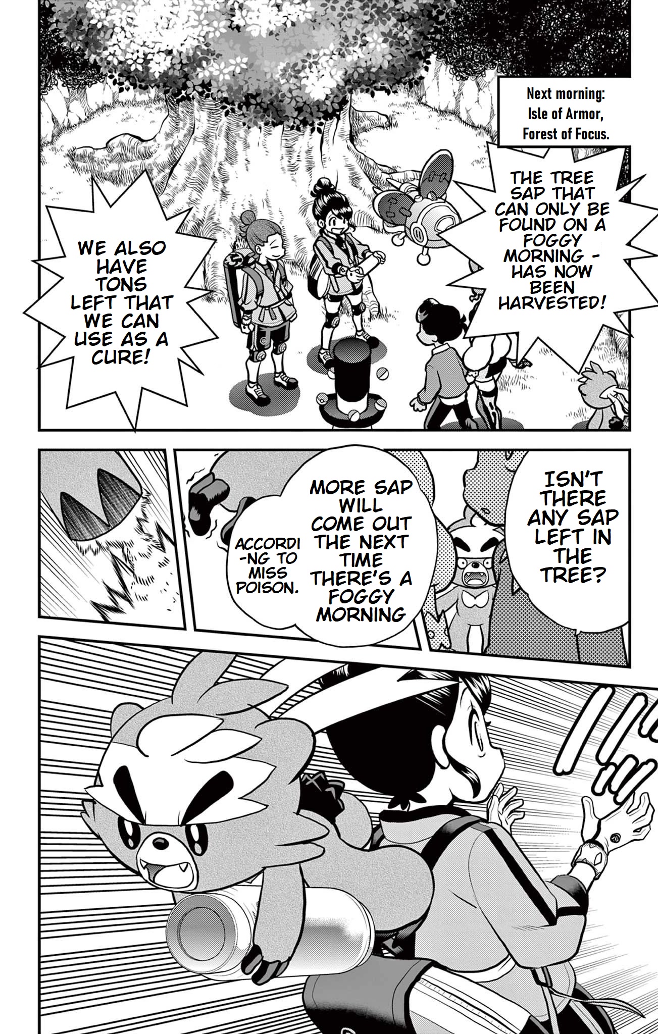 Pokémon SPECIAL Sword and Shield Chapter 34 page 7 - Chapter 34: Amazing!! 3 Major Evolutions