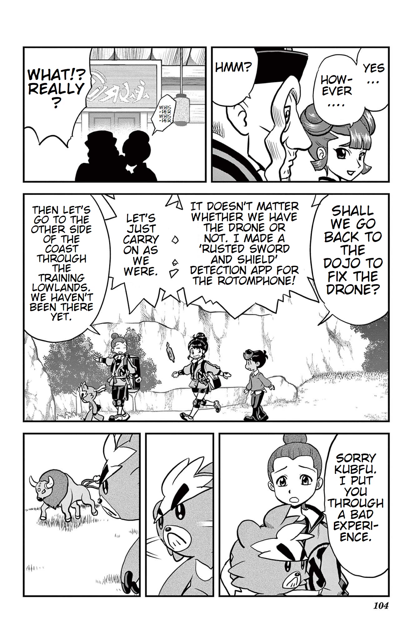 Pokémon SPECIAL Sword and Shield Chapter 35 page 21 - Chapter 35: Kubfu's Bombastic Trial!