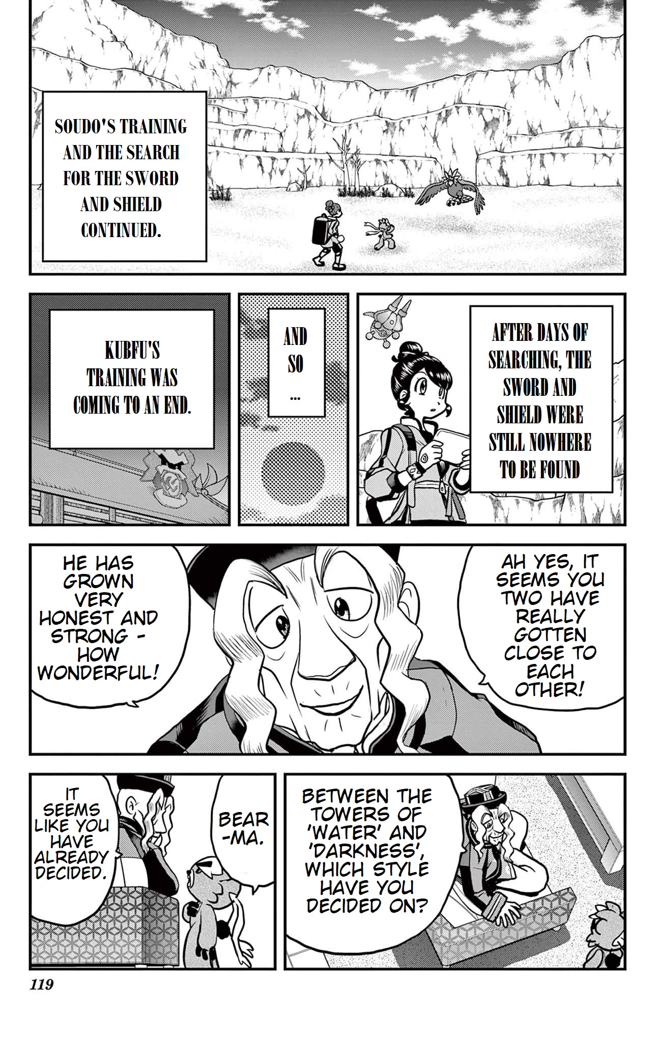 Pokémon SPECIAL Sword and Shield Chapter 36 page 10 - Chapter 36: Serious Showdown at the Tower