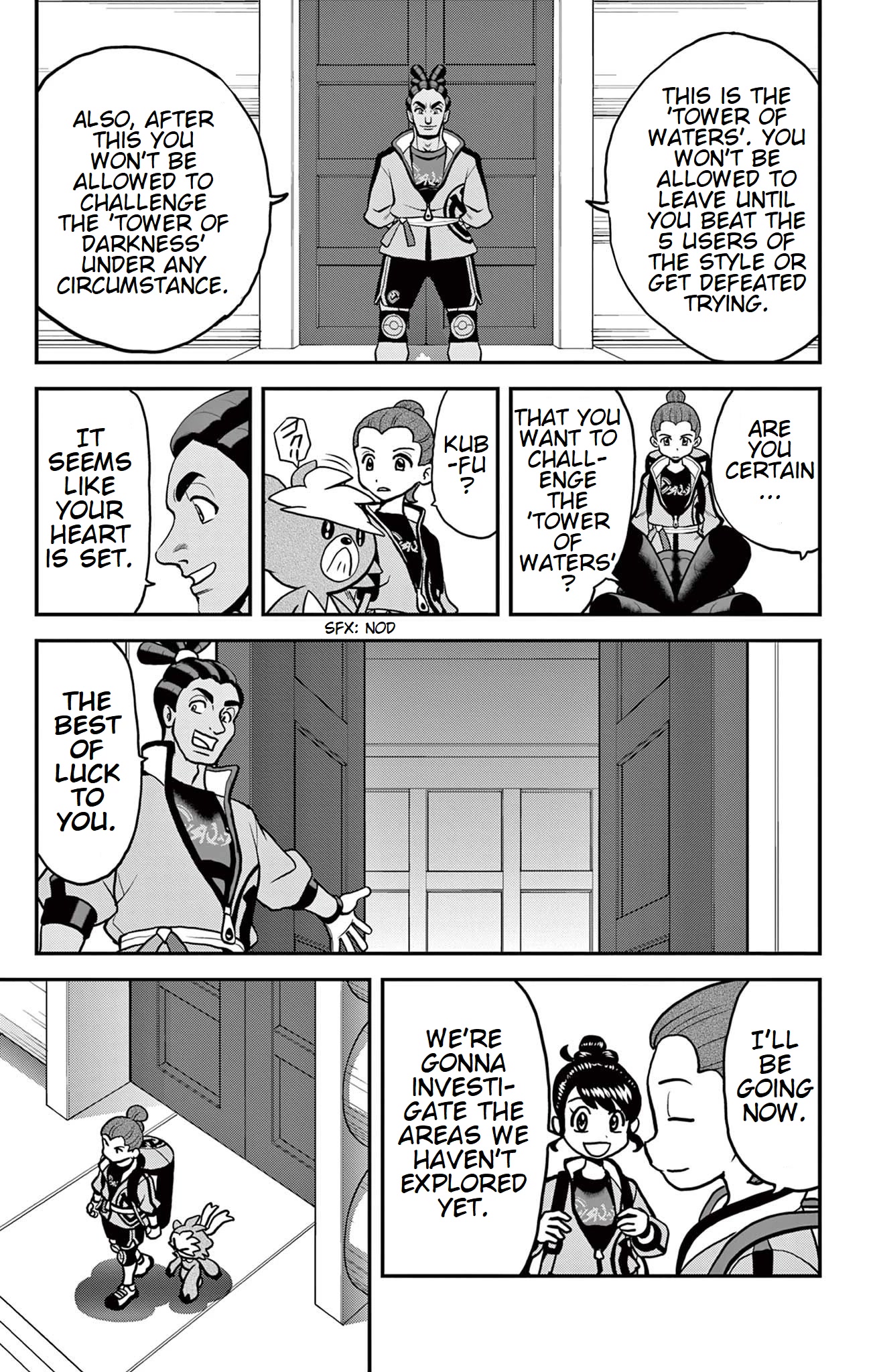 Pokémon SPECIAL Sword and Shield Chapter 36 page 12 - Chapter 36: Serious Showdown at the Tower