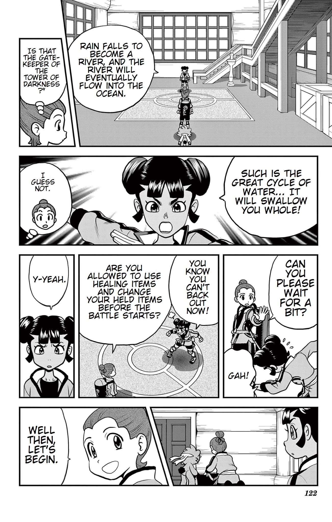 Pokémon SPECIAL Sword and Shield Chapter 36 page 13 - Chapter 36: Serious Showdown at the Tower
