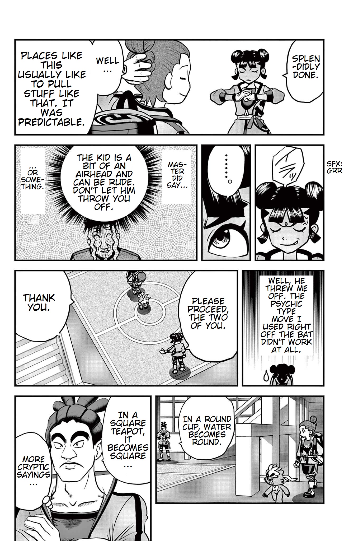 Pokémon SPECIAL Sword and Shield Chapter 36 page 16 - Chapter 36: Serious Showdown at the Tower