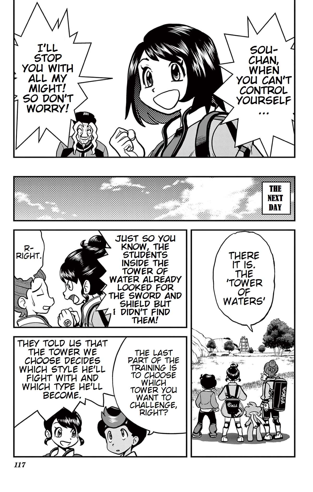 Pokémon SPECIAL Sword and Shield Chapter 36 page 8 - Chapter 36: Serious Showdown at the Tower