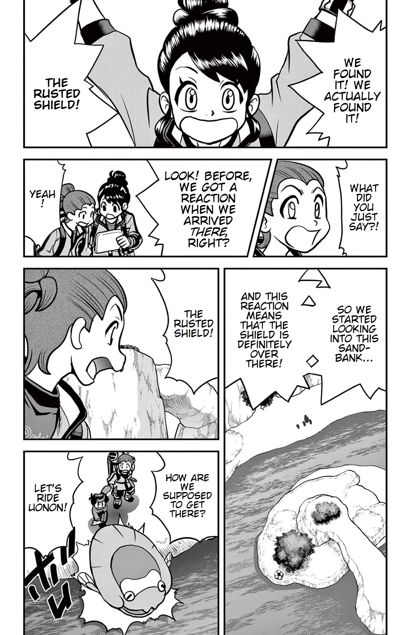 Pokémon SPECIAL Sword and Shield Chapter 37 page 13 - Chapter 37