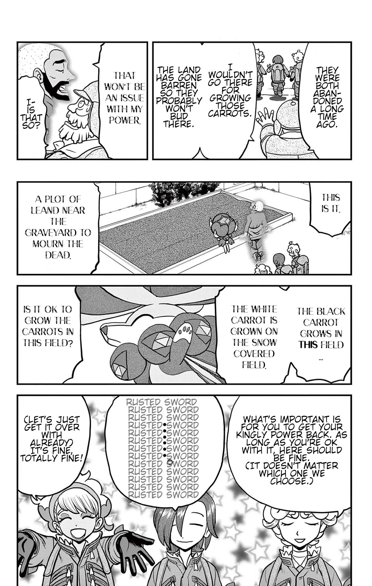 Pokémon SPECIAL Sword and Shield Chapter 38 page 27 - Chapter 38: Calyrex's Secret Carrot!