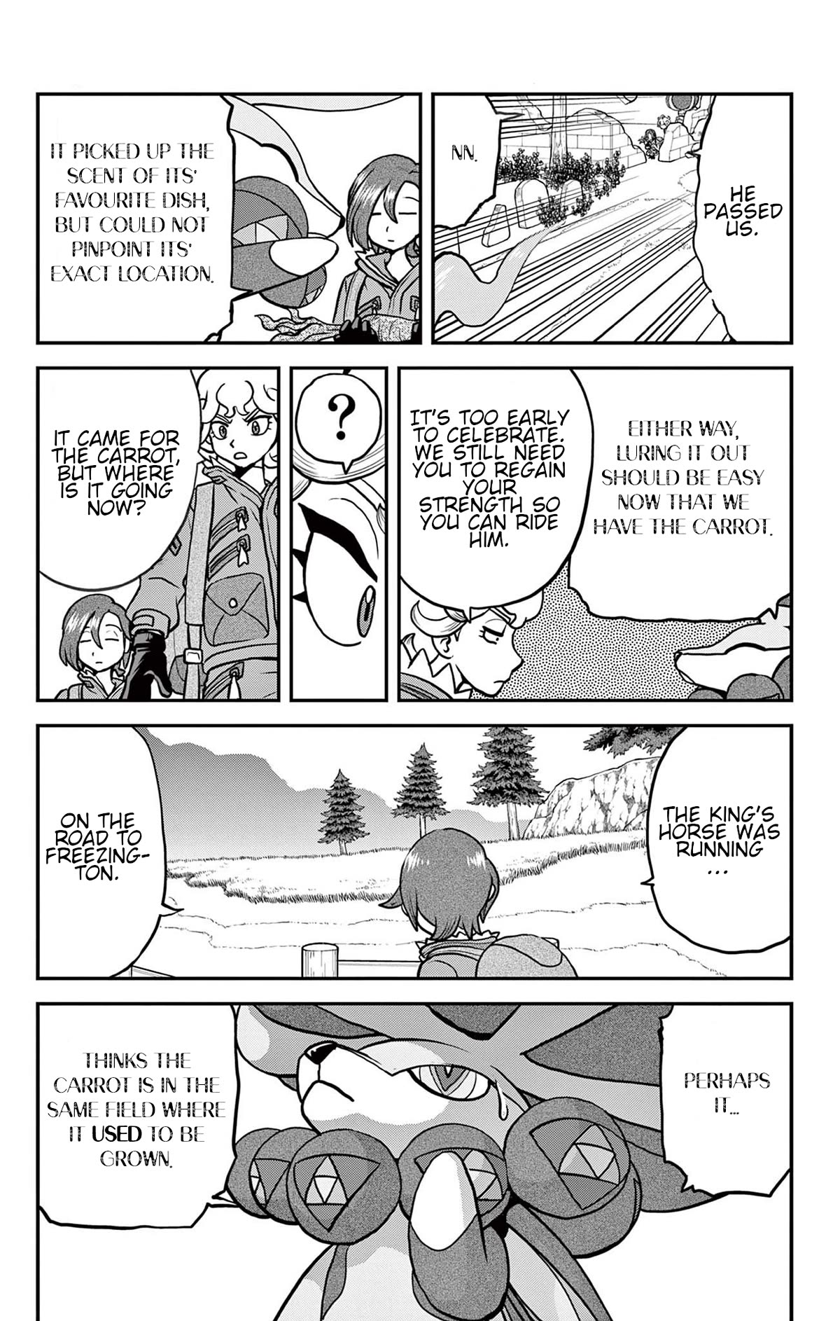 Pokémon SPECIAL Sword and Shield Chapter 39 page 4 - Chapter 39: Gallop of the King's Beloved Steed!!
