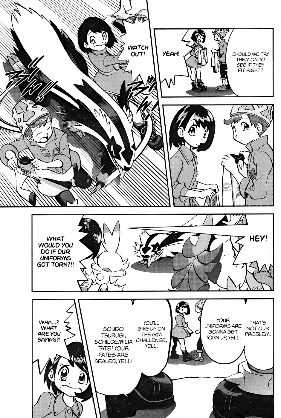 Pokémon SPECIAL Sword and Shield Chapter 4 page 8 - Chapter 4