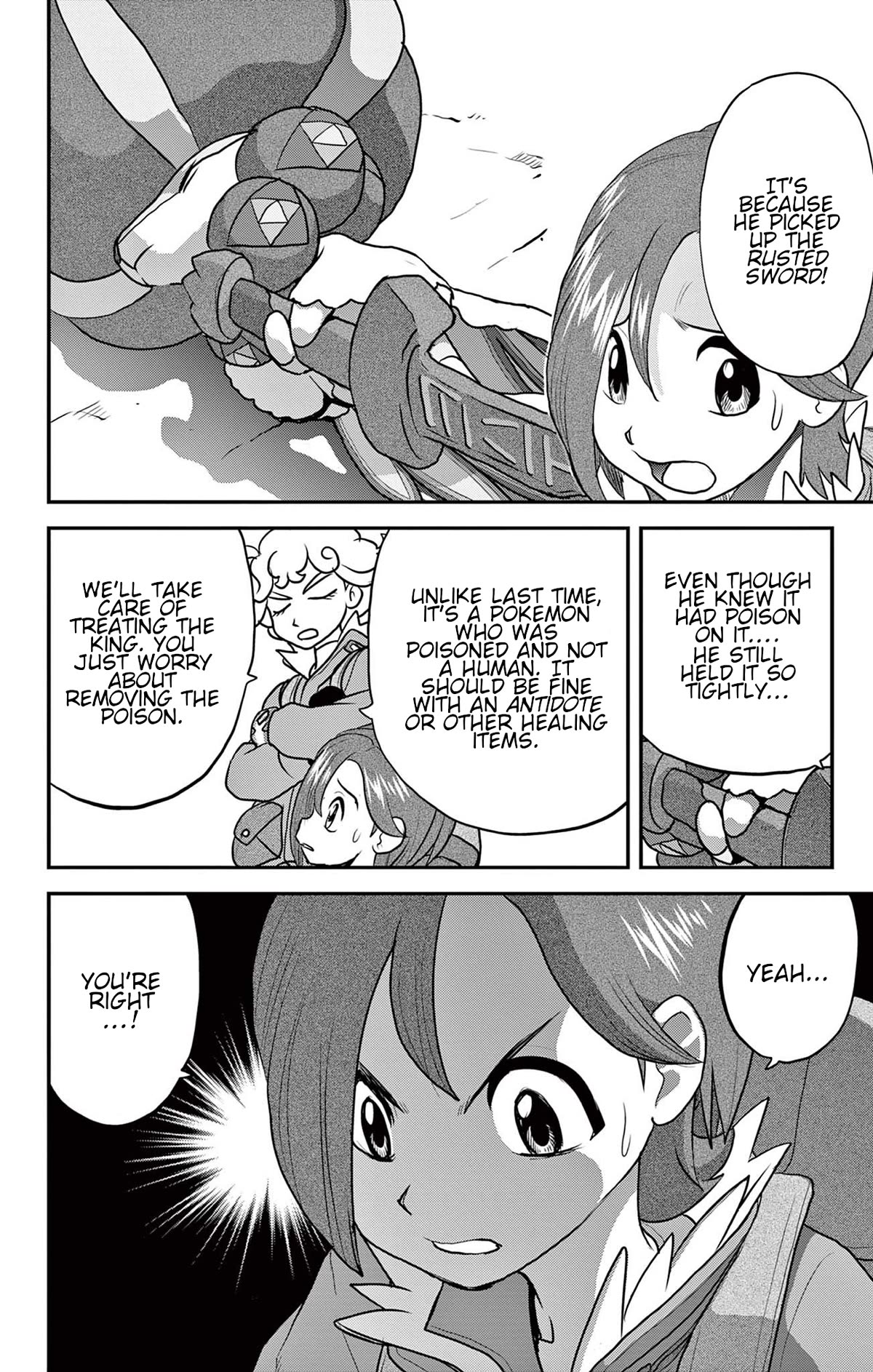 Pokémon SPECIAL Sword and Shield Chapter 40 page 22 - Chapter 40: Rumble!! Return of the Darkest Day!