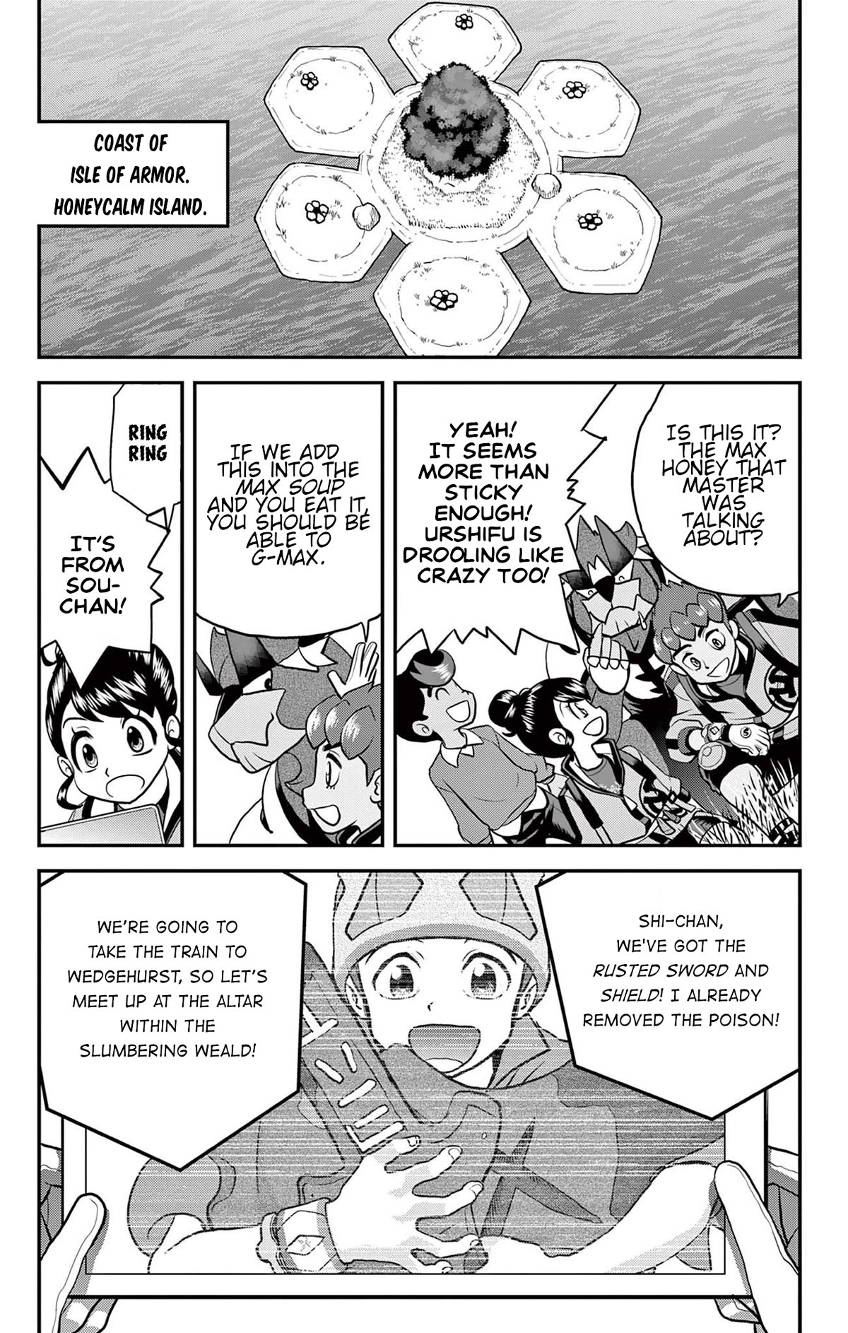 Pokémon SPECIAL Sword and Shield Chapter 40 page 23 - Chapter 40: Rumble!! Return of the Darkest Day!