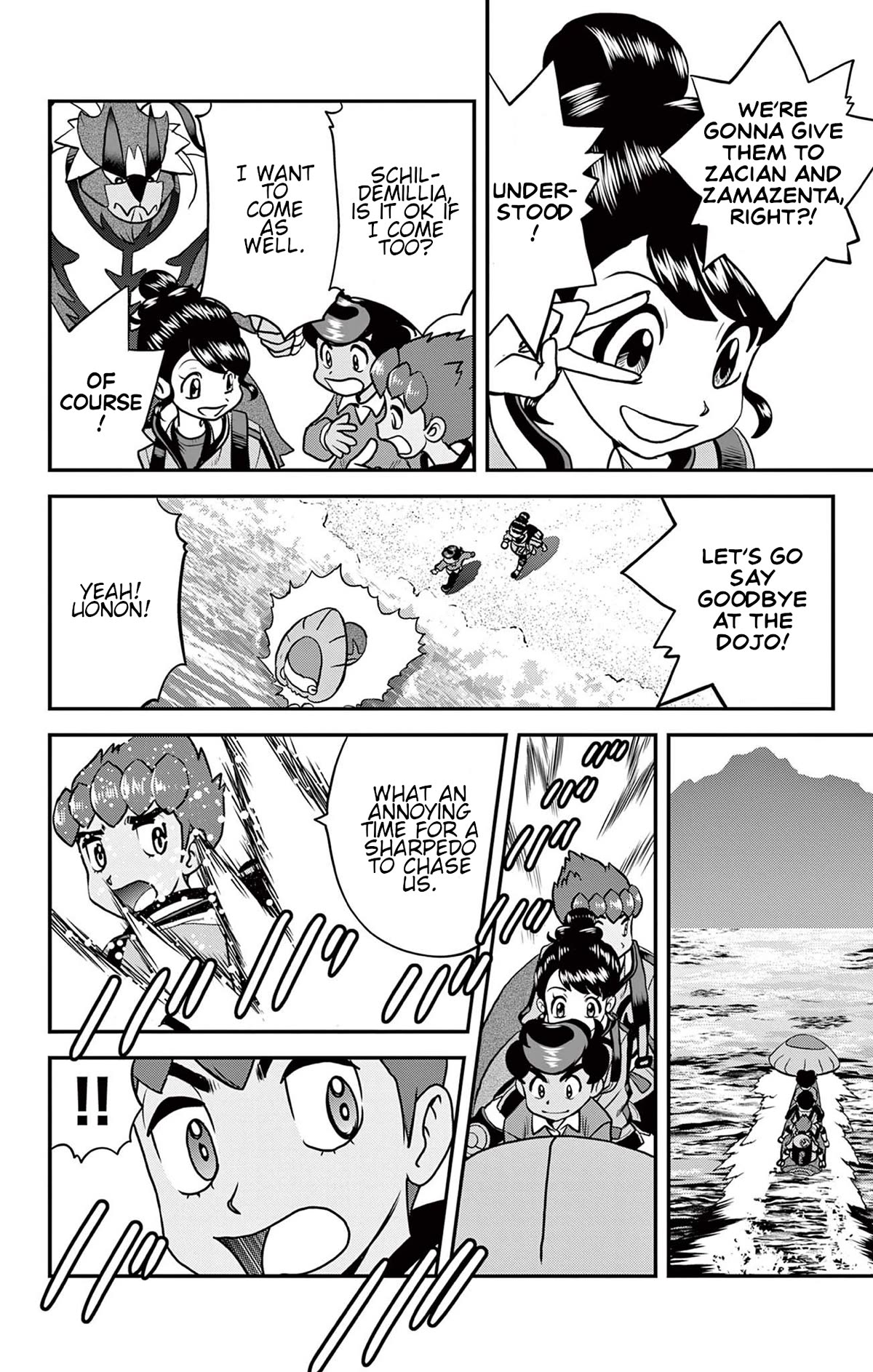 Pokémon SPECIAL Sword and Shield Chapter 40 page 24 - Chapter 40: Rumble!! Return of the Darkest Day!