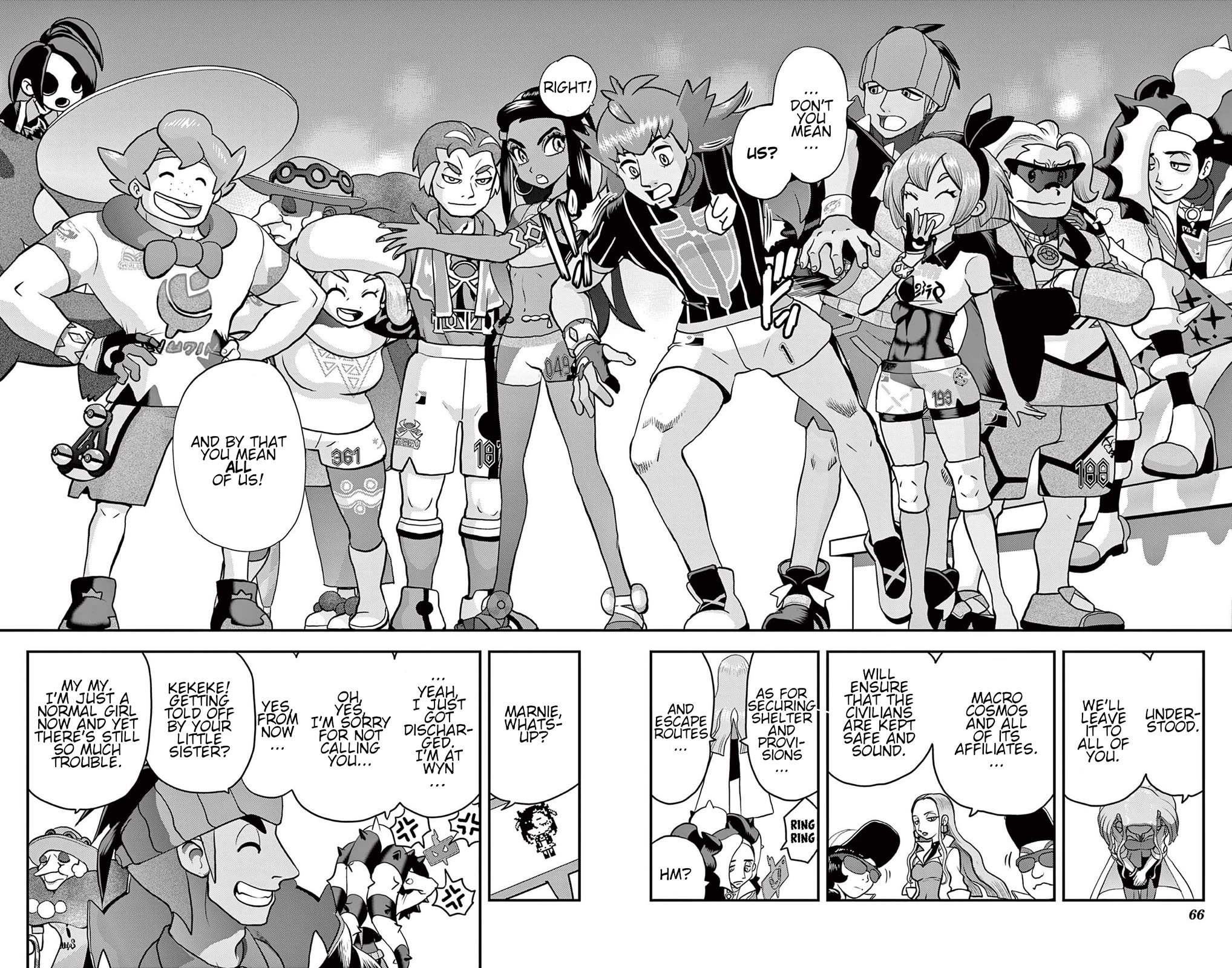 Pokémon SPECIAL Sword and Shield Chapter 40 page 5 - Chapter 40: Rumble!! Return of the Darkest Day!