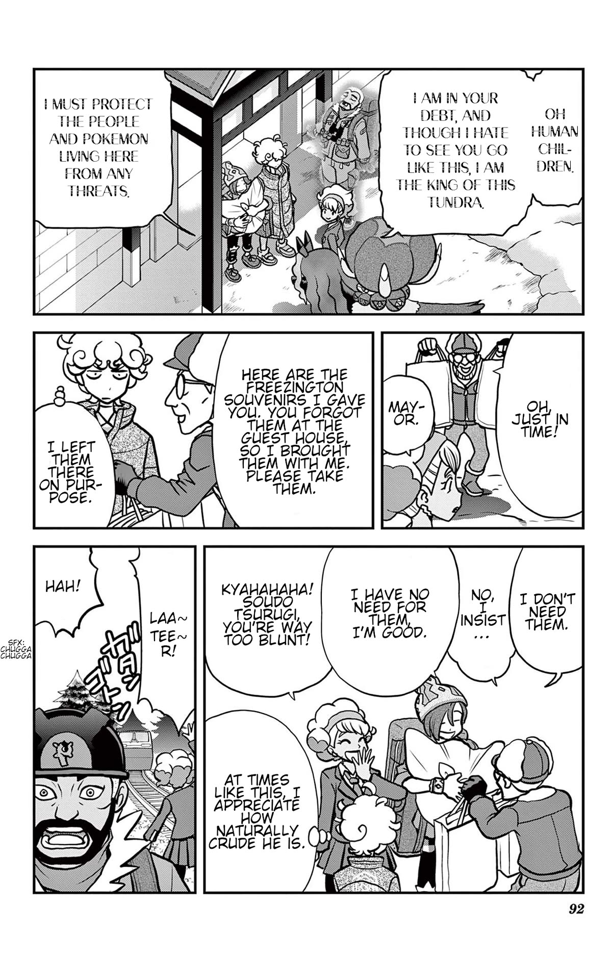 Pokémon SPECIAL Sword and Shield Chapter 41 page 4 - Chapter 41: Bash Bash! The Strongest Form.