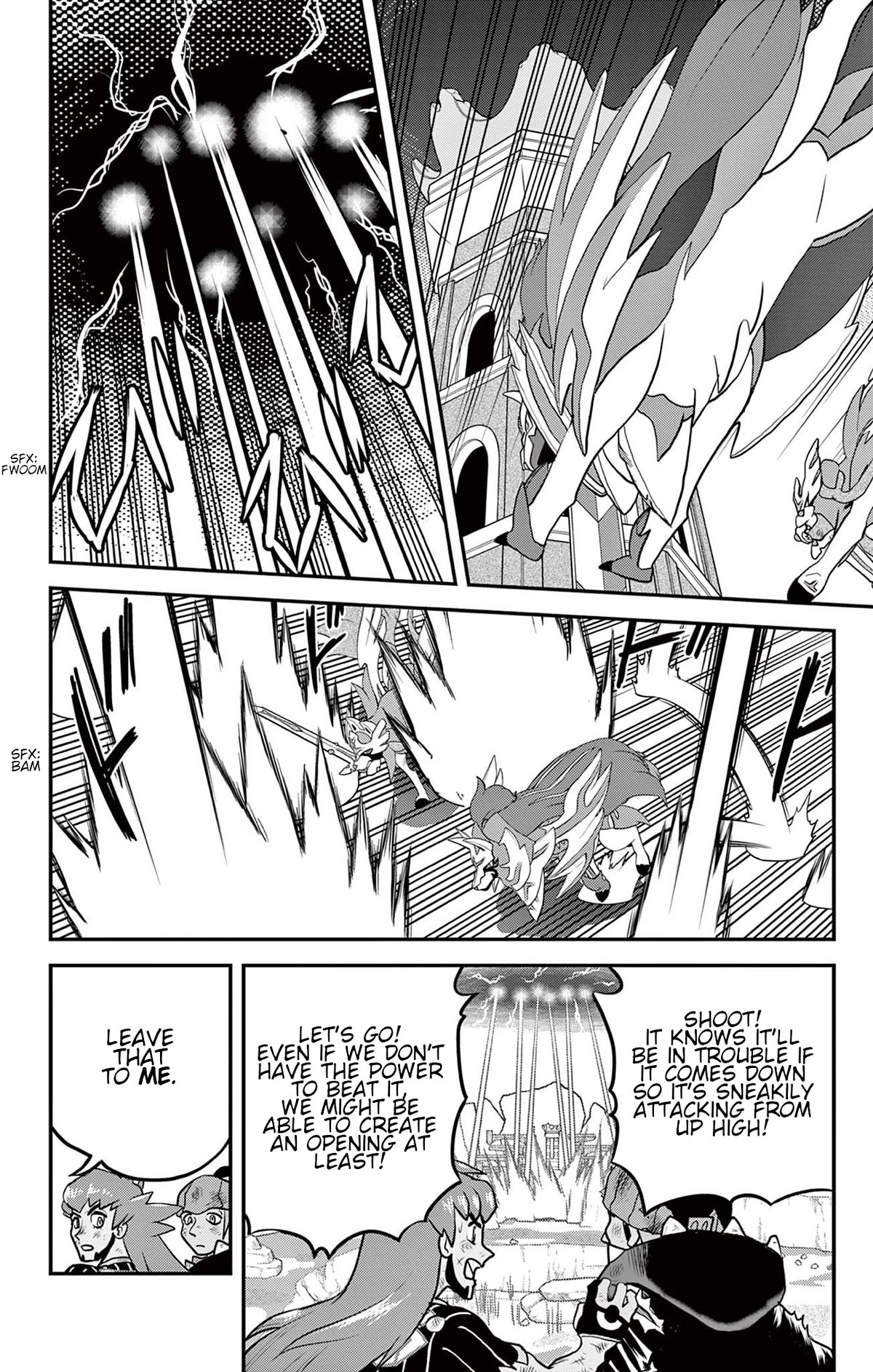 Pokémon SPECIAL Sword and Shield Chapter 42 page 12 - Chapter 42: The Great Triple Threat!!