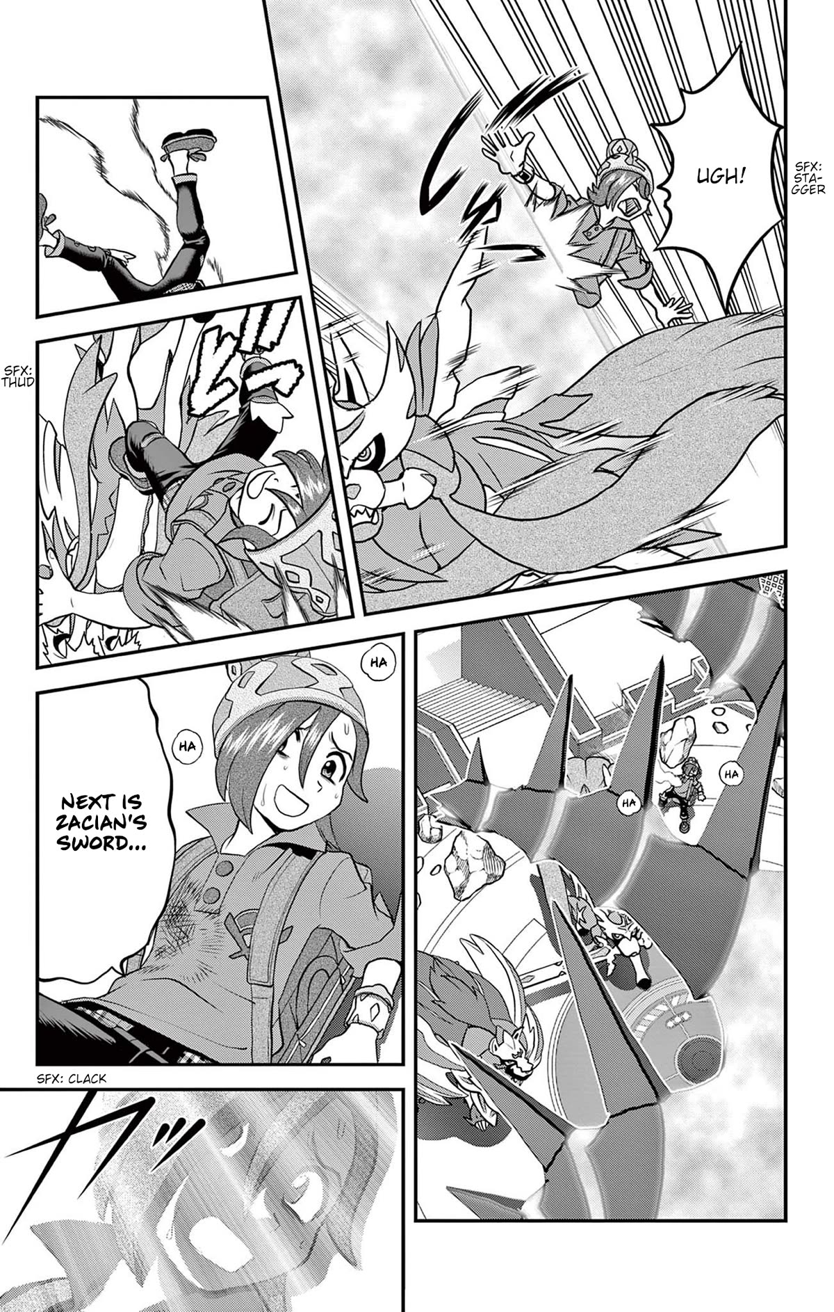 Pokémon SPECIAL Sword and Shield Chapter 42 page 17 - Chapter 42: The Great Triple Threat!!