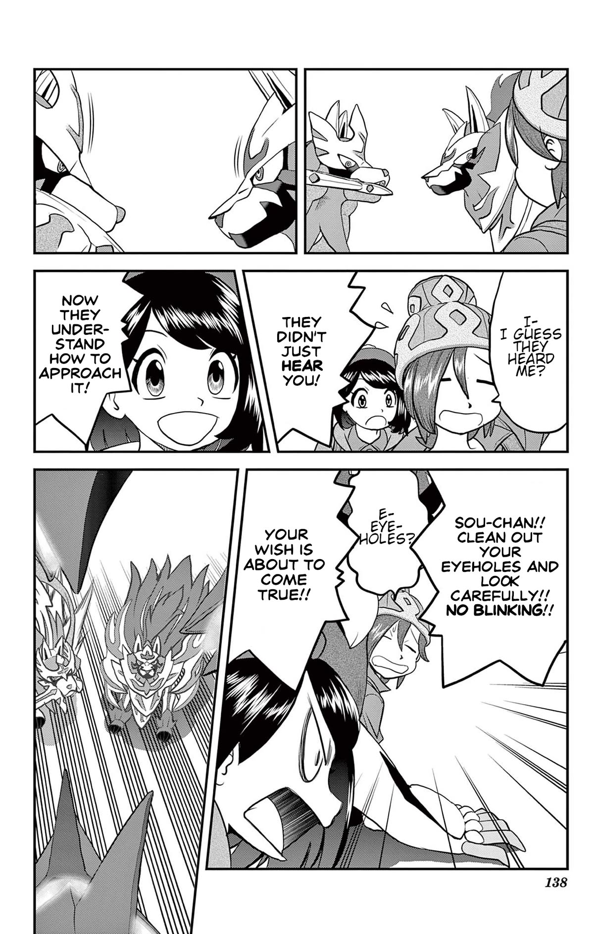 Pokémon SPECIAL Sword and Shield Chapter 42 page 24 - Chapter 42: The Great Triple Threat!!