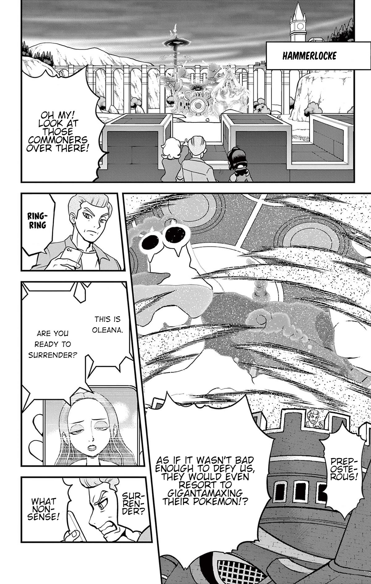 Pokémon SPECIAL Sword and Shield Chapter 42 page 4 - Chapter 42: The Great Triple Threat!!