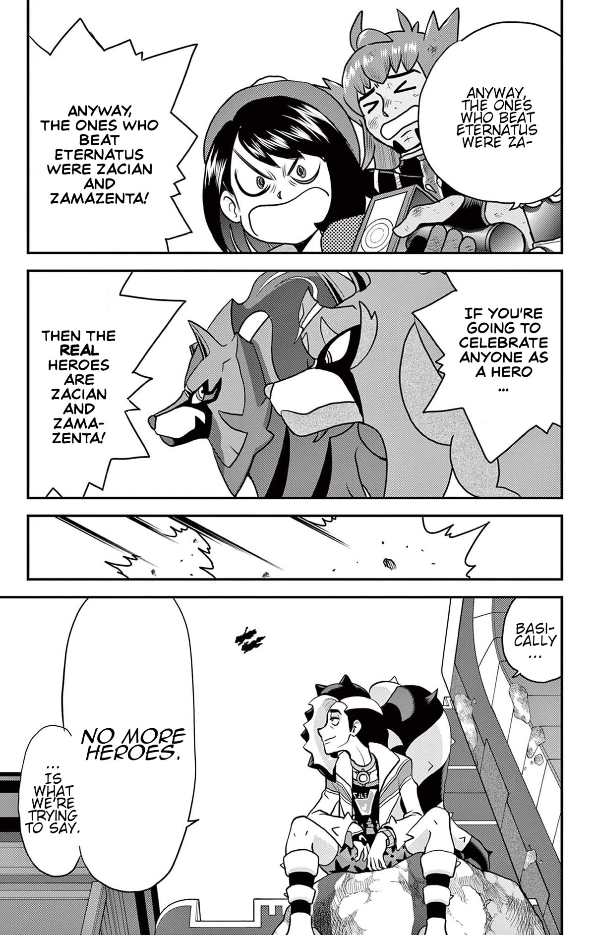 Pokémon SPECIAL Sword and Shield Chapter 43 page 12 - Chapter 43: A Warm Farewell to Galar!! [END]