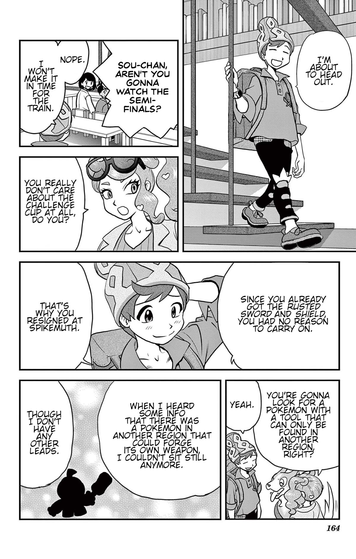 Pokémon SPECIAL Sword and Shield Chapter 43 page 23 - Chapter 43: A Warm Farewell to Galar!! [END]
