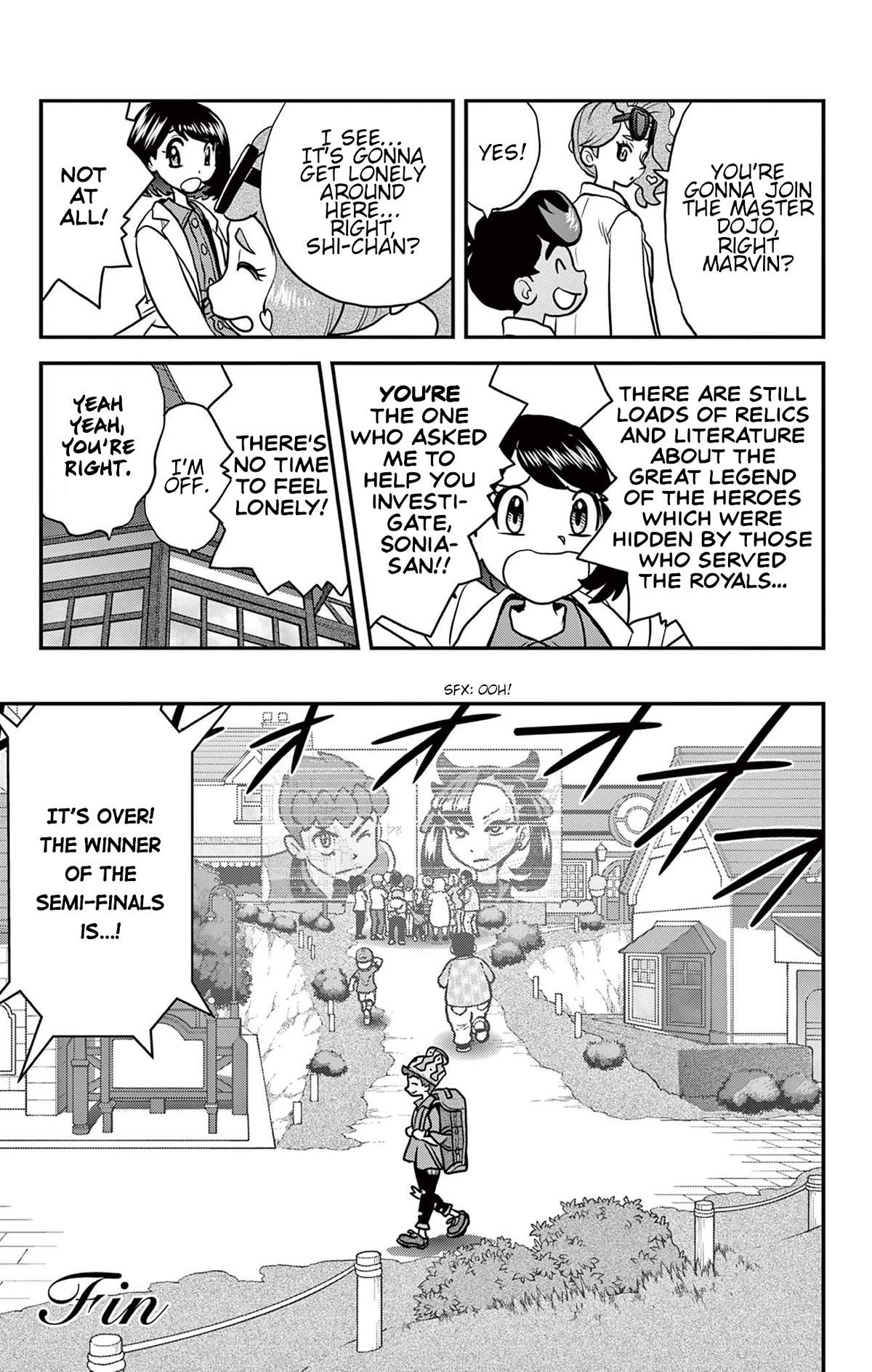Pokémon SPECIAL Sword and Shield Chapter 43 page 24 - Chapter 43: A Warm Farewell to Galar!! [END]
