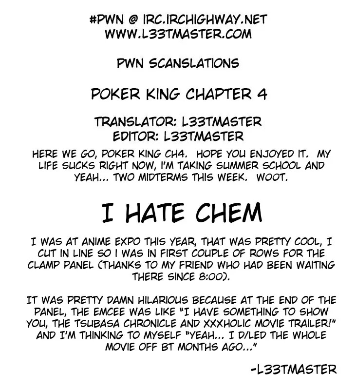 Poker King Chapter 1.4 page 27 - Vol.1 Chapter 4: Unexpected Combat