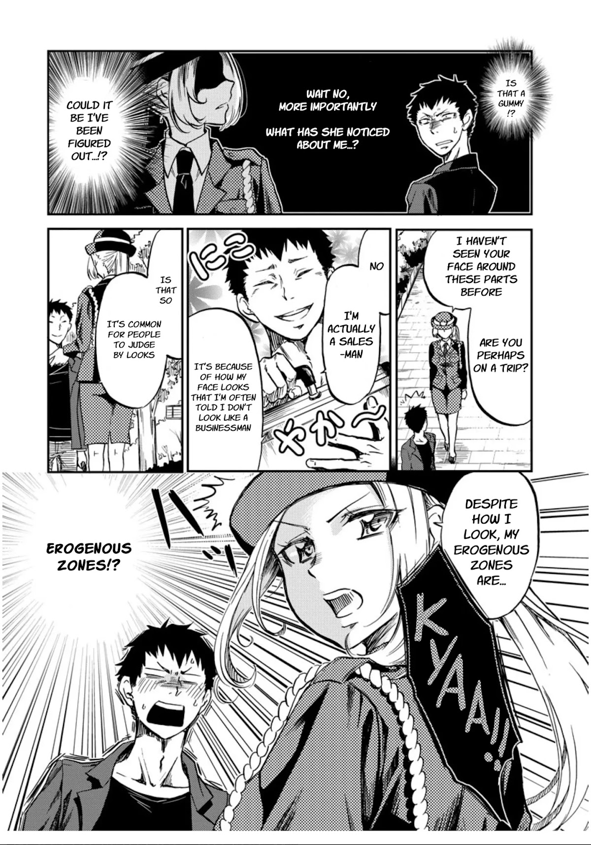 Policewoman and Assassin Chapter 1 page 3 - Chapter 1: action. 1
