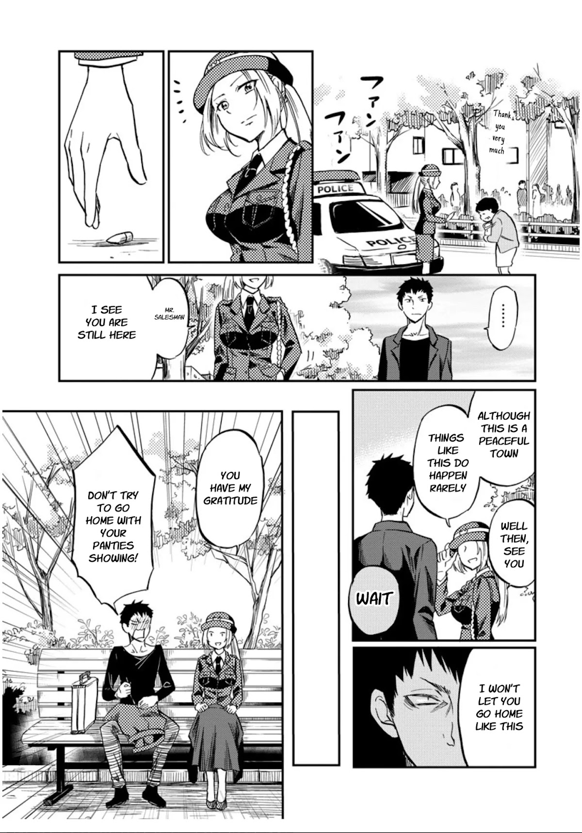 Policewoman and Assassin Chapter 1 page 6 - Chapter 1: action. 1