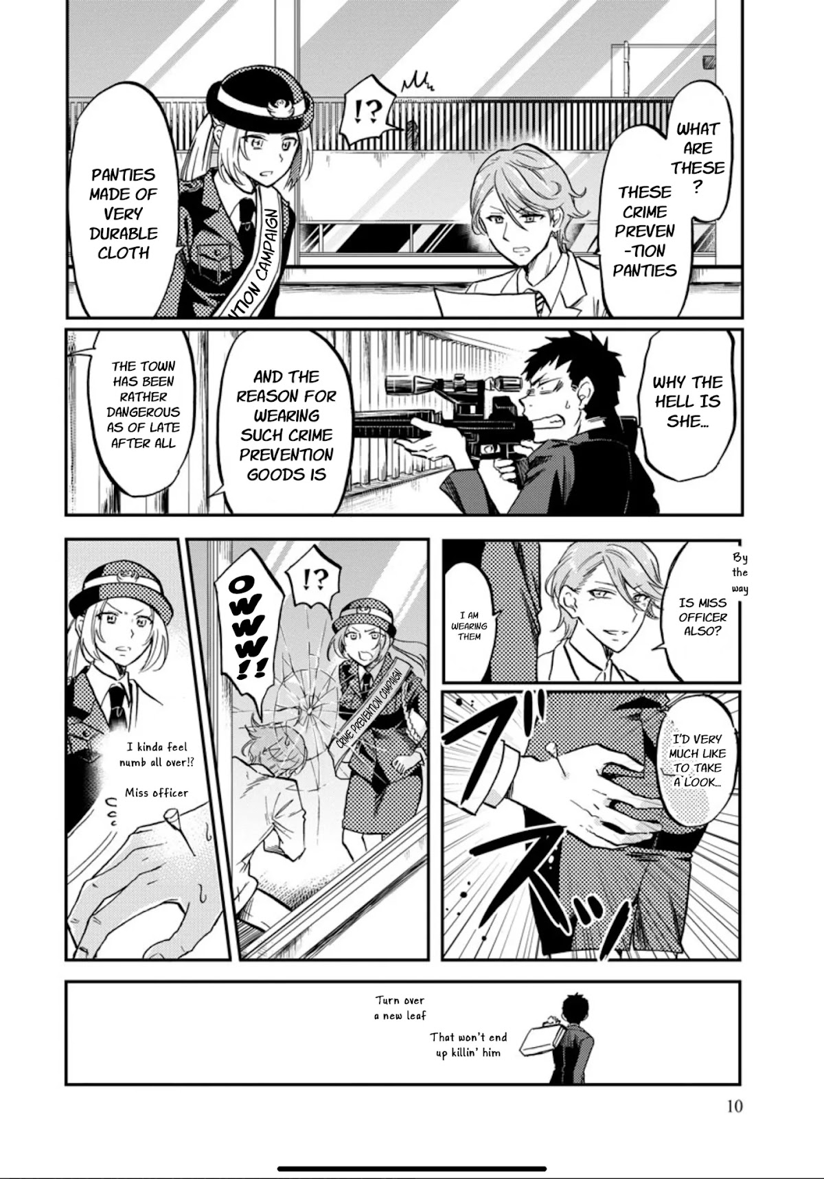 Policewoman and Assassin Chapter 1 page 9 - Chapter 1: action. 1