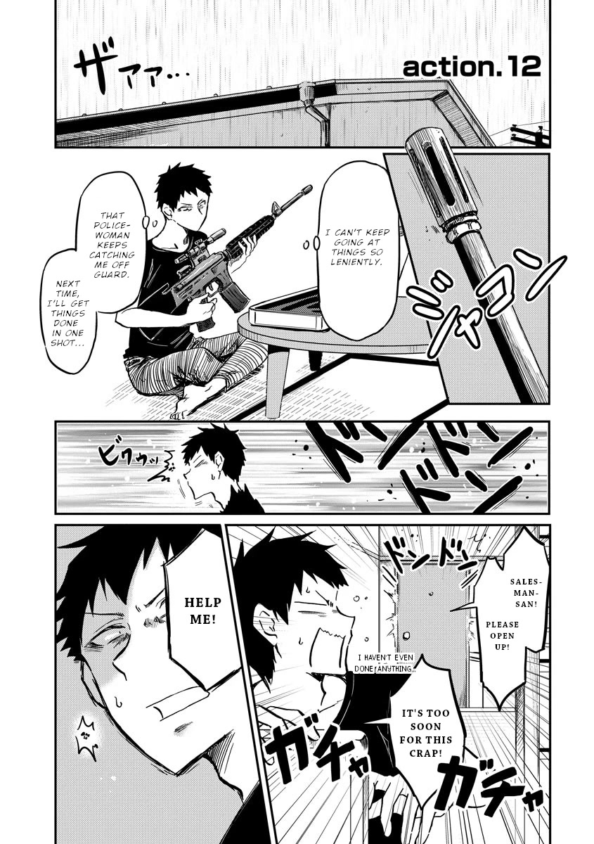 Policewoman and Assassin Chapter 12 page 2 - Chapter 12