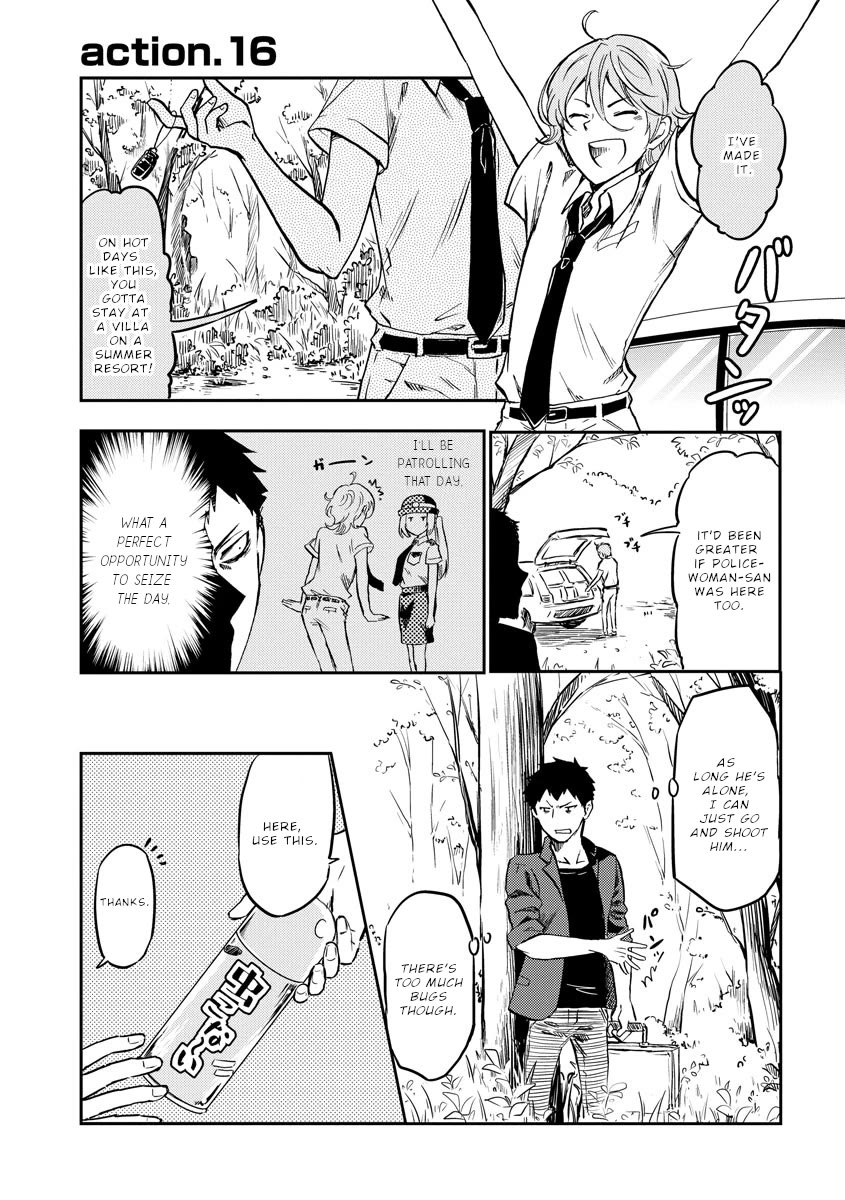 Policewoman and Assassin Chapter 16 page 2 - Chapter 16